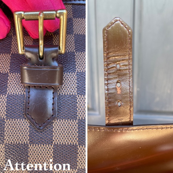 💝LIKE NEW 💝 LOUIS VUITTON Damier Ebene Soho Backpack - Picture 11 of 17